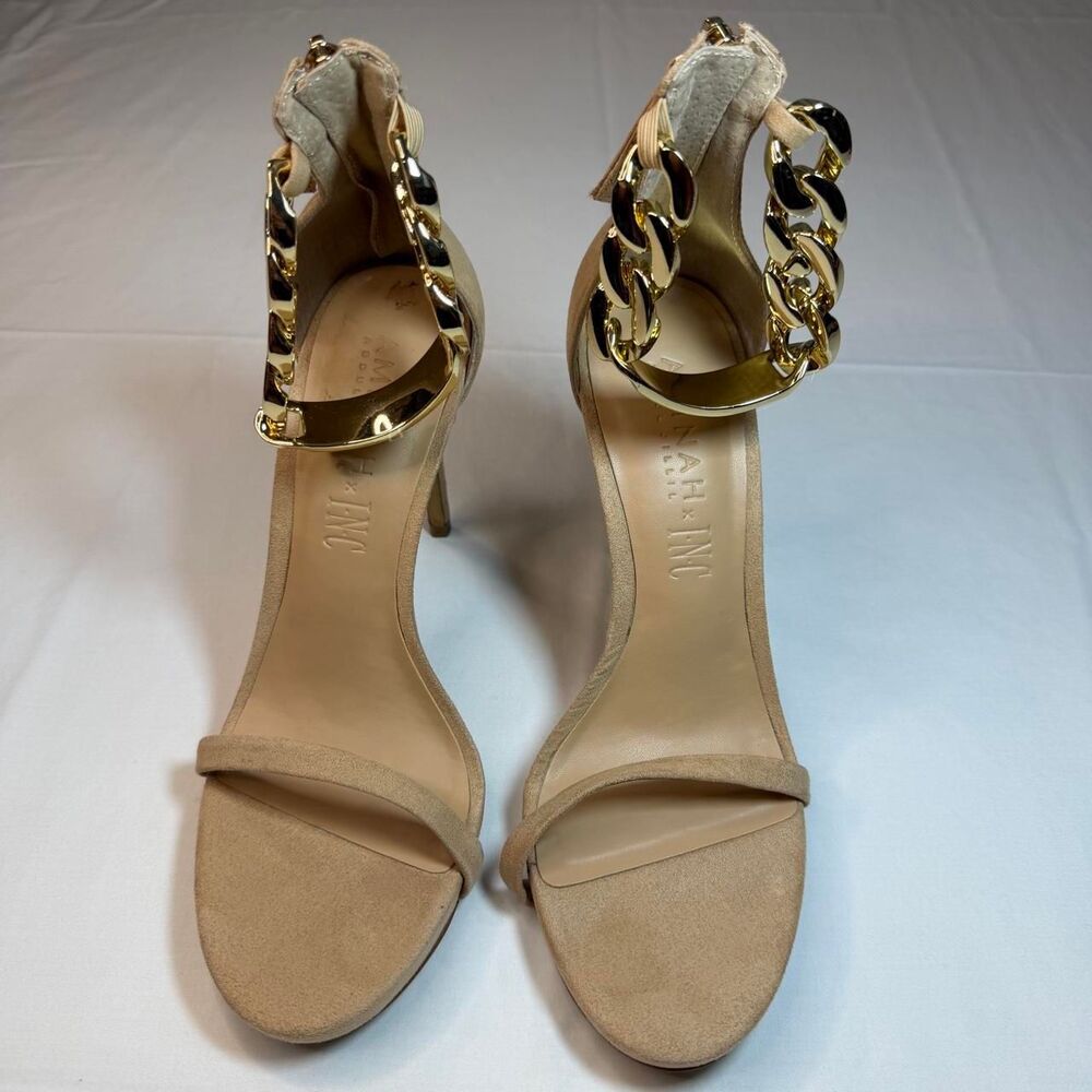 Unbranded Women's Tan and Cream Sandals